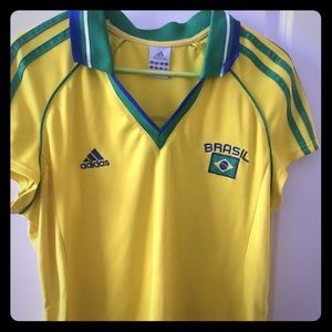 Adidas Brazil Jersey for women size (L/XL)